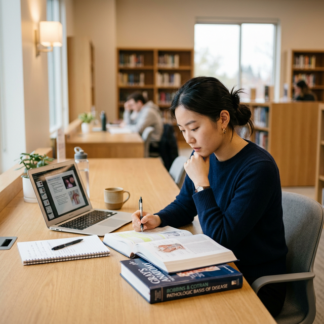 의대 입학을 준비하는 학생